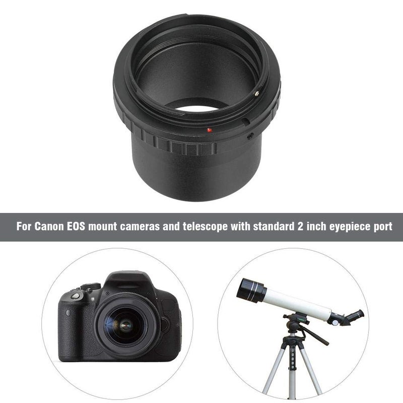 Pomya Telescope Adapter Ring for Camera, Professional 48mm Aluminium Alloy 2 inch Telescope for Lens Converter, Camera Telescope Adapter Ring - Image 5